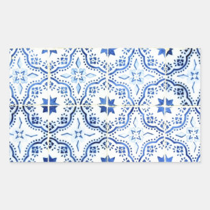 Adesivo Retangular Azulejos, Portuguese Tiles