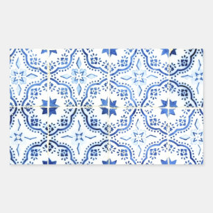 Adesivo Retangular Azulejos, Portuguese Tiles