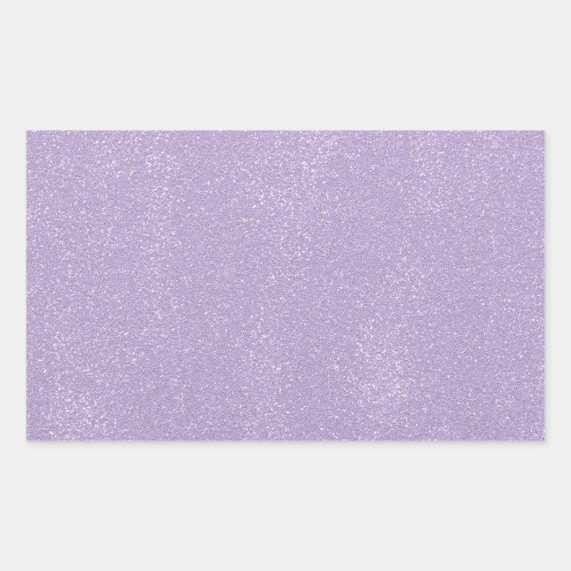 Adesivo Retangular Bagunça de Lavanda (Frente)