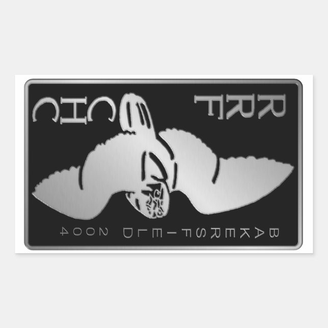 Adesivo Retangular Bakersfield 2004 (Frente)