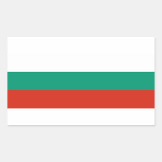 Adesivo Retangular Bandeira Bulgária