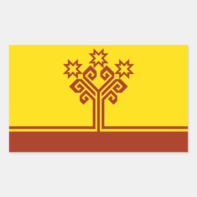 Adesivo Retangular Bandeira da Chuváchia (Frente)
