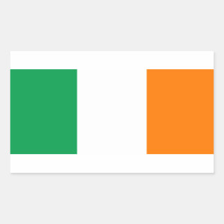 ADESIVO RETANGULAR BANDEIRA DA IRLANDA