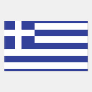 Adesivo Retangular Bandeira da piscina