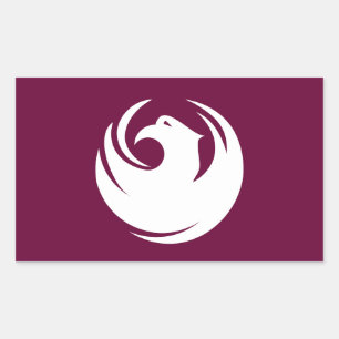 Adesivo Retangular Bandeira de Phoenix, Arizona