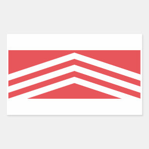 Adesivo Retangular Bandeira do Glamórgão