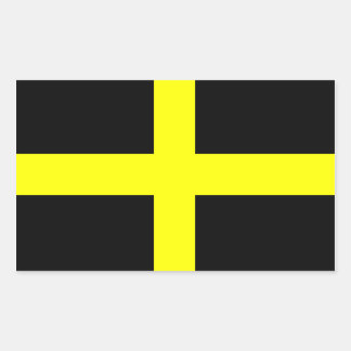 Adesivo Retangular Bandeira do Santo David