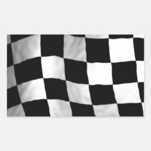 Adesivo Retangular Bandeira do verificador