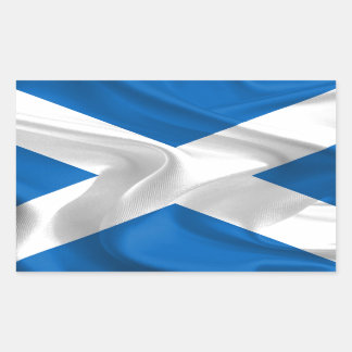 Adesivo Retangular Bandeira escocesa oficial para a independência