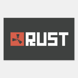 Adesivo Retangular Banner RUST BRWB