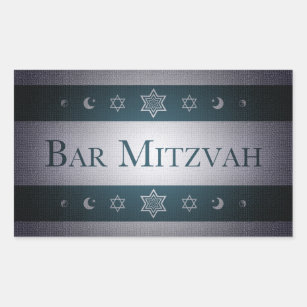 Adesivo Retangular Bar Mitzvah