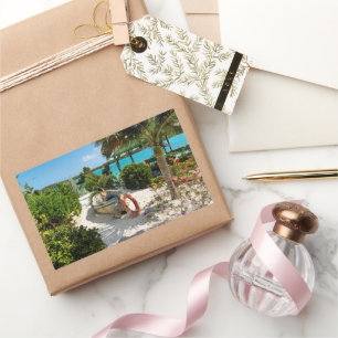 Adesivo Retangular Barcos Atacados