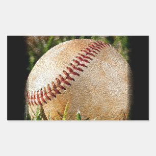 Adesivo Retangular Baseball