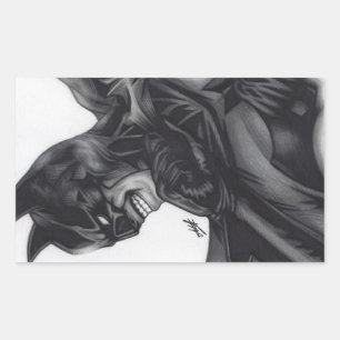 Adesivo Retangular Batman ~ Bruce Wayne