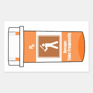 Adesivo Retangular Beisebol É Minha Droga