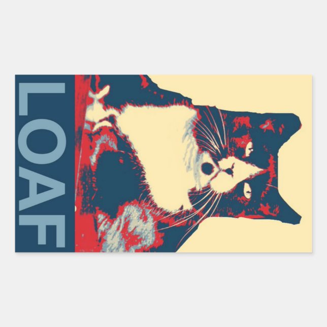 Adesivo Retangular Ben para Prez TuxedoTrio Stickers (Frente)