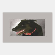 Black Labrador Stickers