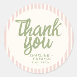 Adesivo Retangular Bodas Retro Letra