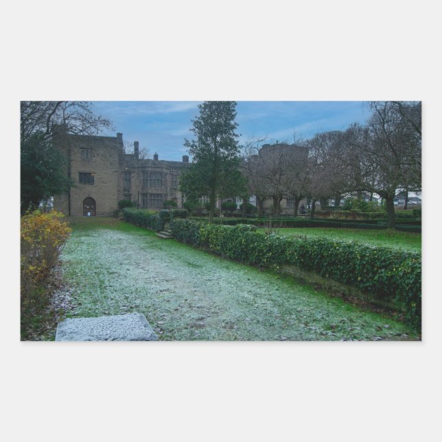 Adesivo Retangular Bolling Hall, Bradford (Frente)