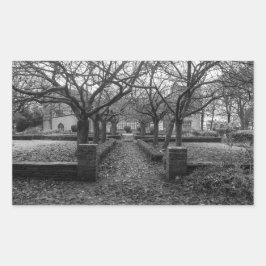 Adesivo Retangular Bolling Hall Grounds, Bradford