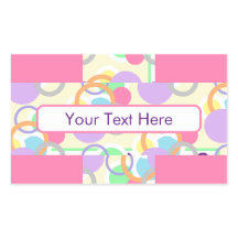 Bonito Círculo Cor-de-rosa - Escopa de Bolha, Padr