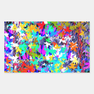 Adesivo Retangular BORDO canadense ORGULHOSO