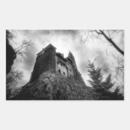 Adesivo Retangular Bran Castle (Dracula)