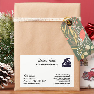 Adesivo Retangular Branding For Pressure Washing Cleaning Business