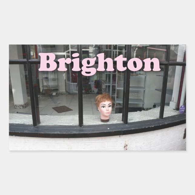 Adesivo Retangular Brighton - Incrível! (Frente)