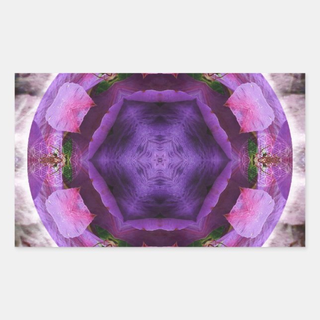 Adesivo Retangular Brilhante (Frente)