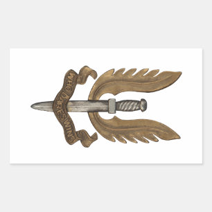 Adesivo Retangular British SAS