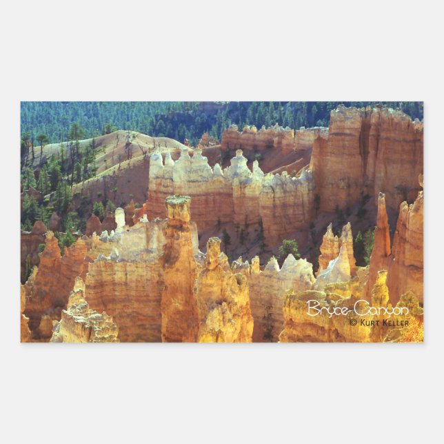 Adesivo Retangular Bryce Canyon (Frente)
