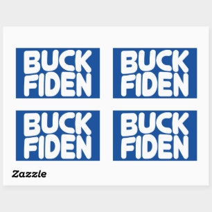 Adesivo Retangular Buck Fiden