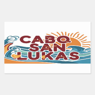 Adesivo Retangular Cabo San Lucas