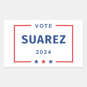 Adesivo Retangular Caixa de Estrelas do Moderno Francis Suarez 2024