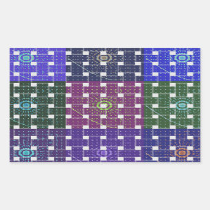 Adesivo Retangular caixas bonitinhas