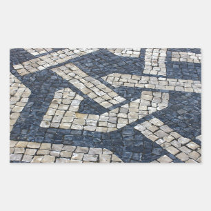 Adesivo Retangular Calcada Portuguesa, Portuguese Pavement