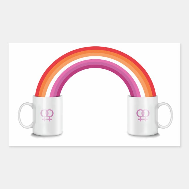 ADESIVO RETANGULAR CAMISA DATA DE CAFÉ LÉSBICA (Frente)