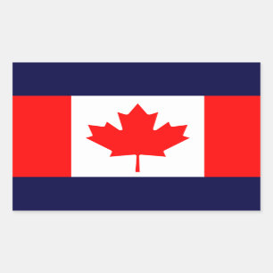 Adesivo Retangular Canadá