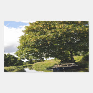 Adesivo Retangular Canal Boats