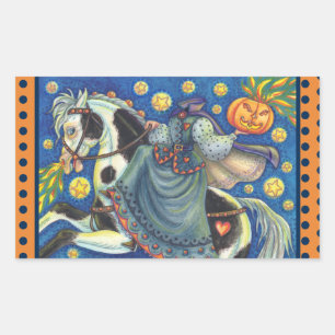 Adesivo Retangular CAVALHEIRA SEM CABEÇA, SIDESADDDKERS SHEET Rec