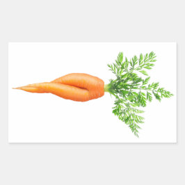 Adesivo Retangular Cenoura sexy