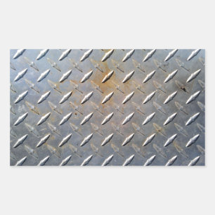Adesivo Retangular Chapa de Aço Diamantada de Alta Resistência Gráfic