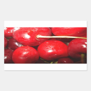 Adesivo Retangular Cherries Art Photo
