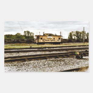 Adesivo Retangular Chessie System Caboose em Toledo, OH 1996