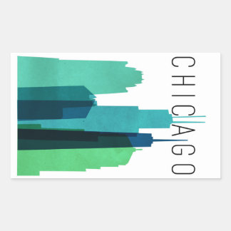 ADESIVO RETANGULAR CHICAGO STICKER