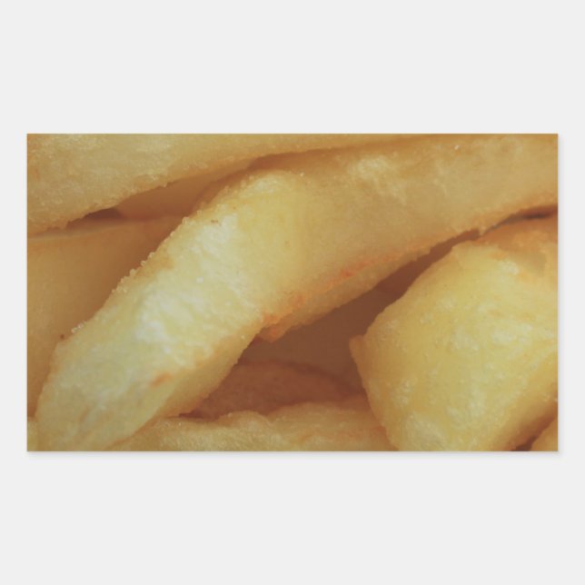 Adesivo Retangular Chips/Fries (Frente)