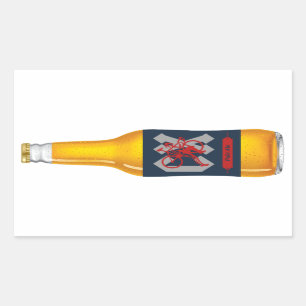 Adesivo Retangular Cicloss Beer