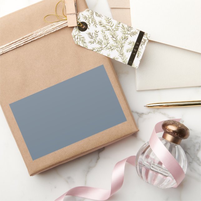 Adesivo Retangular Cinzas de ardósia (Presentear)