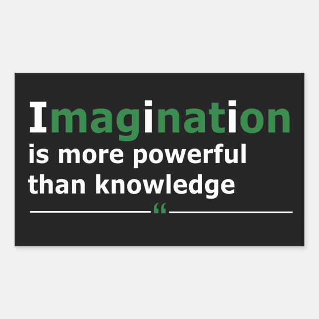 Adesivo Retangular Citação da vida motivacional (Frente)